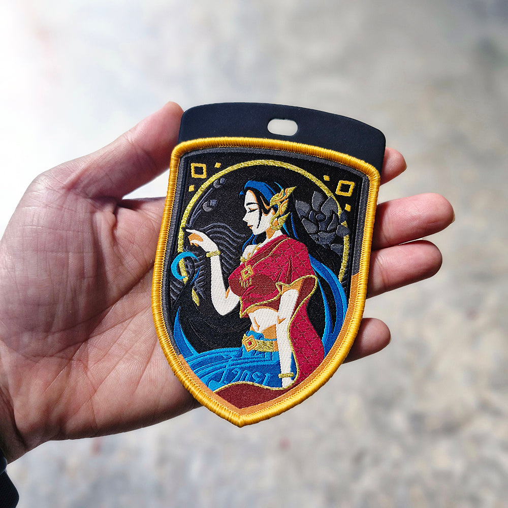 NAVA Craft & Design Deity of Fortune Nang Kwak Patch