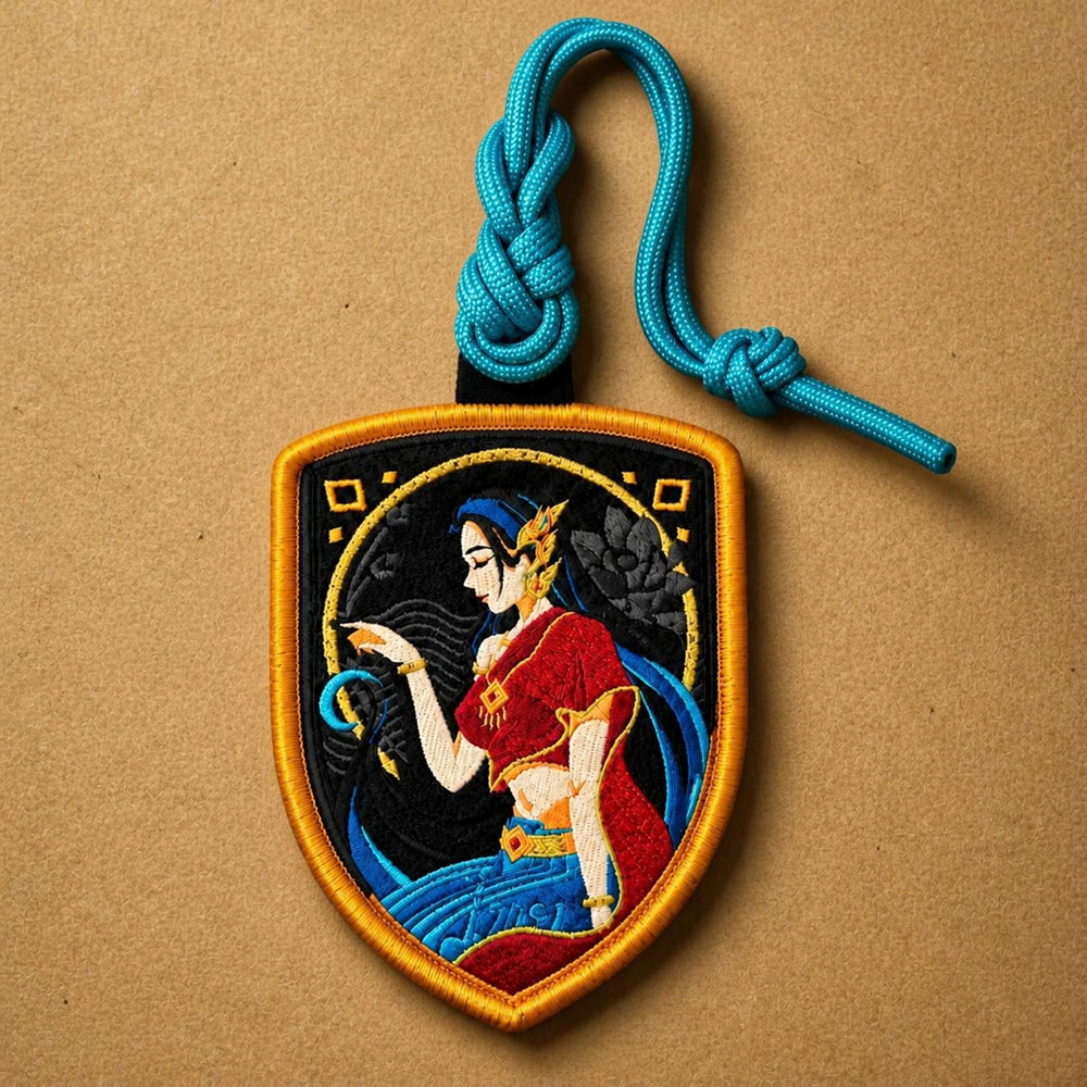 NAVA Craft & Design Deity of Fortune Nang Kwak Patch