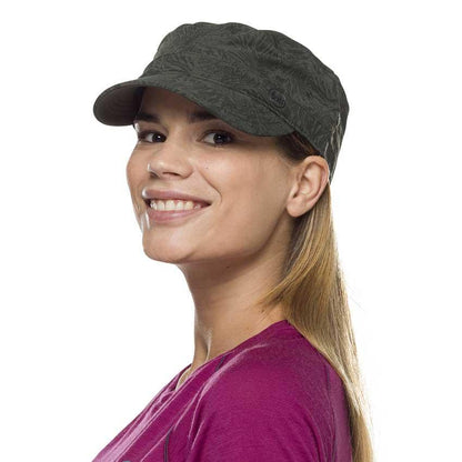 Buff Military Cap