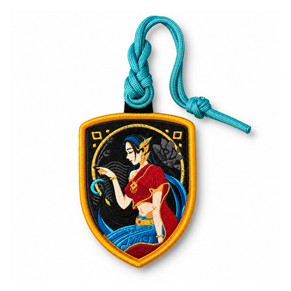 NAVA Craft & Design Deity of Fortune Nang Kwak Patch
