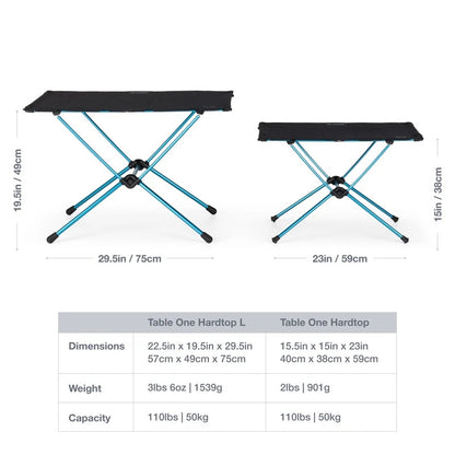 Helinox Table One Hard Top L
