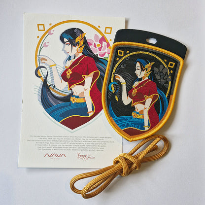 NAVA Craft & Design Deity of Fortune Nang Kwak Patch